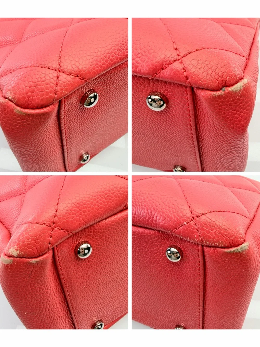 Chanel Caviar Timeless CC Small Shopper Shoulder Bag